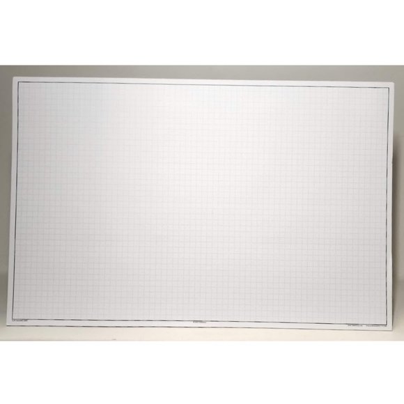 GeekNavy 11" x 17" Quadrille Graph Paper 50 Sheets Landscape - 0.25" blueprint - Picture 2 of 10